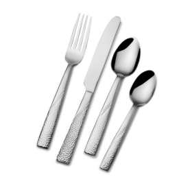 International Silver Loring 34-Piece 18.0 Flatware Set, Service for 8