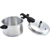 4.2Qt Stovetop Aluminum Pressure Cooker with Safety Regulator