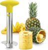 Pineapple Corer;  [Upgraded;  Reinforced;  Thicker Blade] Newness Premium Pineapple Corer Remover