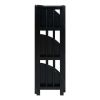 4-Shelf Corner Folding Bookcase