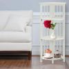 4-Shelf Corner Folding Bookcase